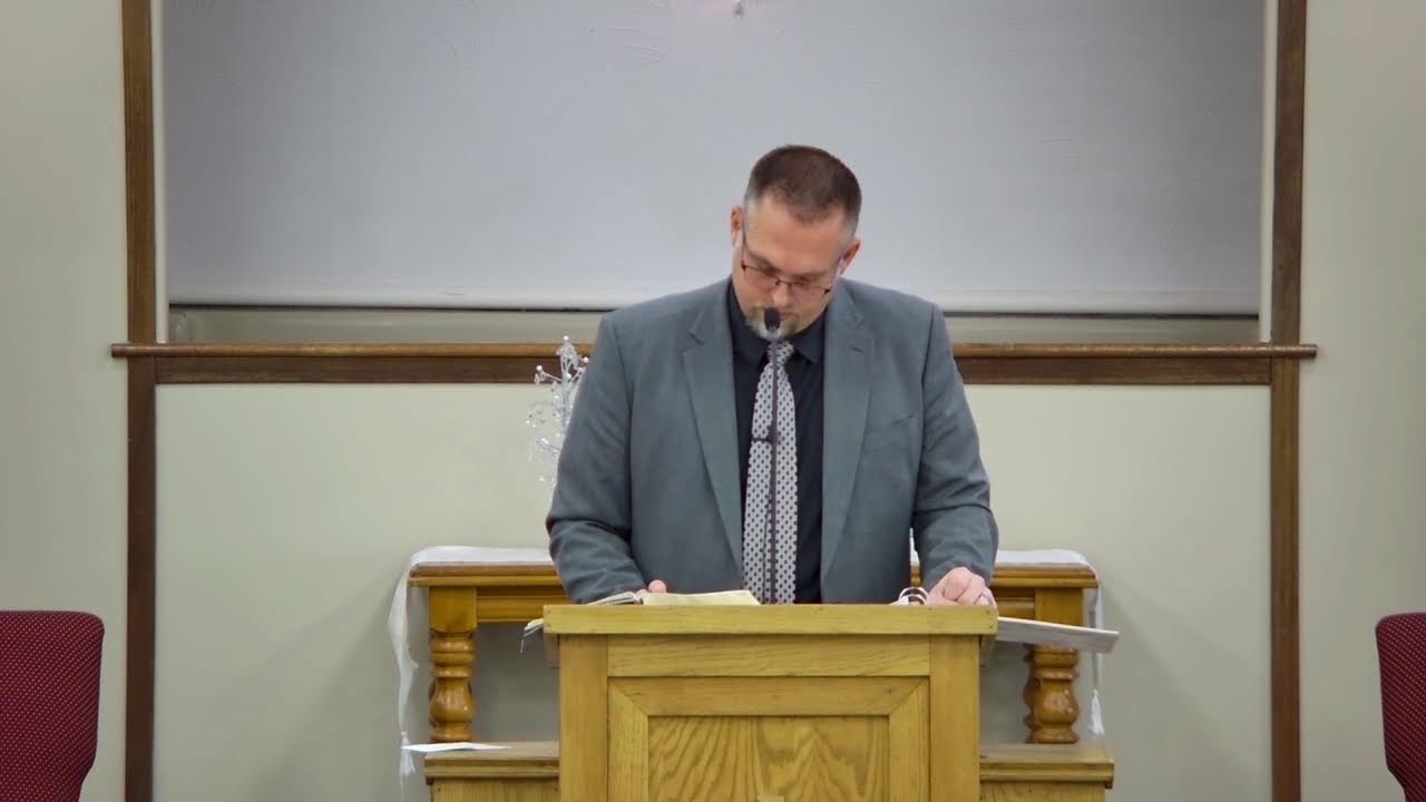 Sunday School; January 4th, 2026