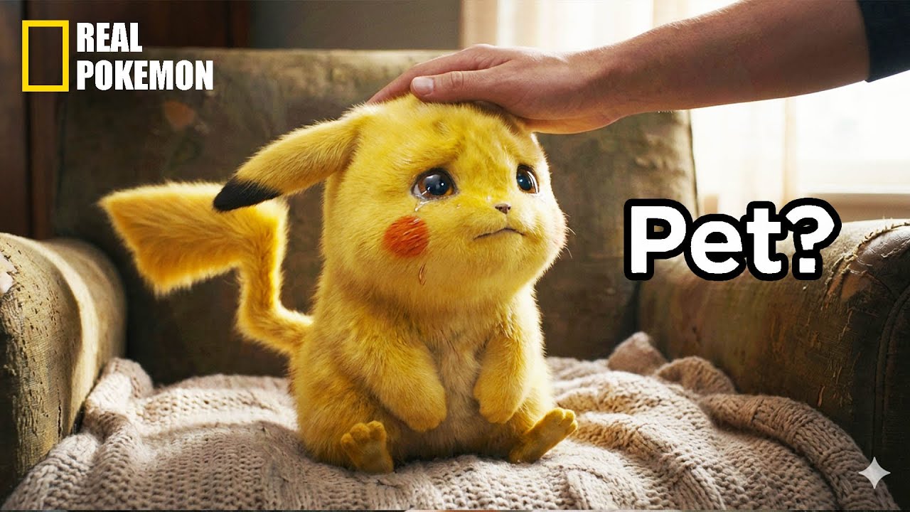 I Simulated Raising a Pet Pikachu In Real Life | Realistic Pokémon Documentary
