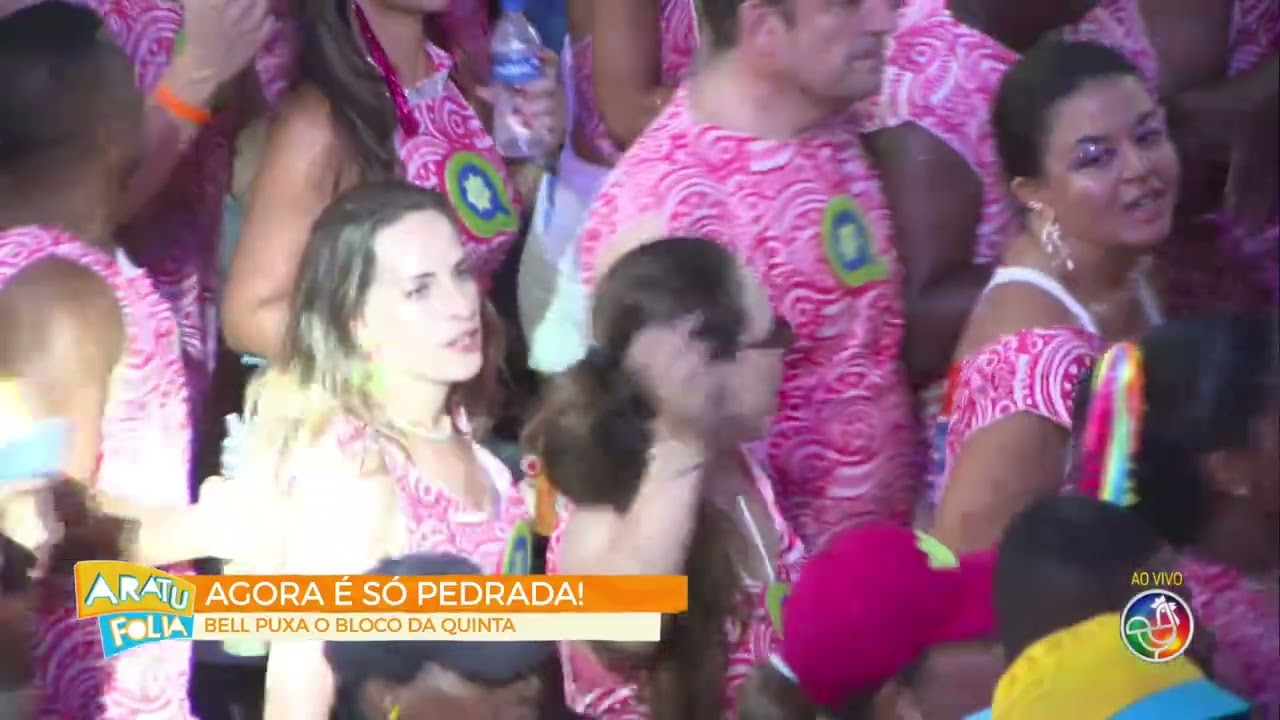 A pipoca de bell comandando o circuito Barra Ondina