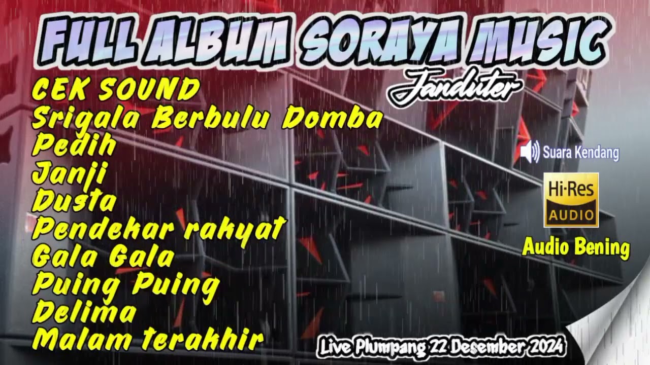 🔴FULL ALBUM #1 LIVE DANGDUT KOPLO JARANAN SORAYA MUSIK FEAT RA AUDIO PRO TUBAN LIVE PLUMPANG