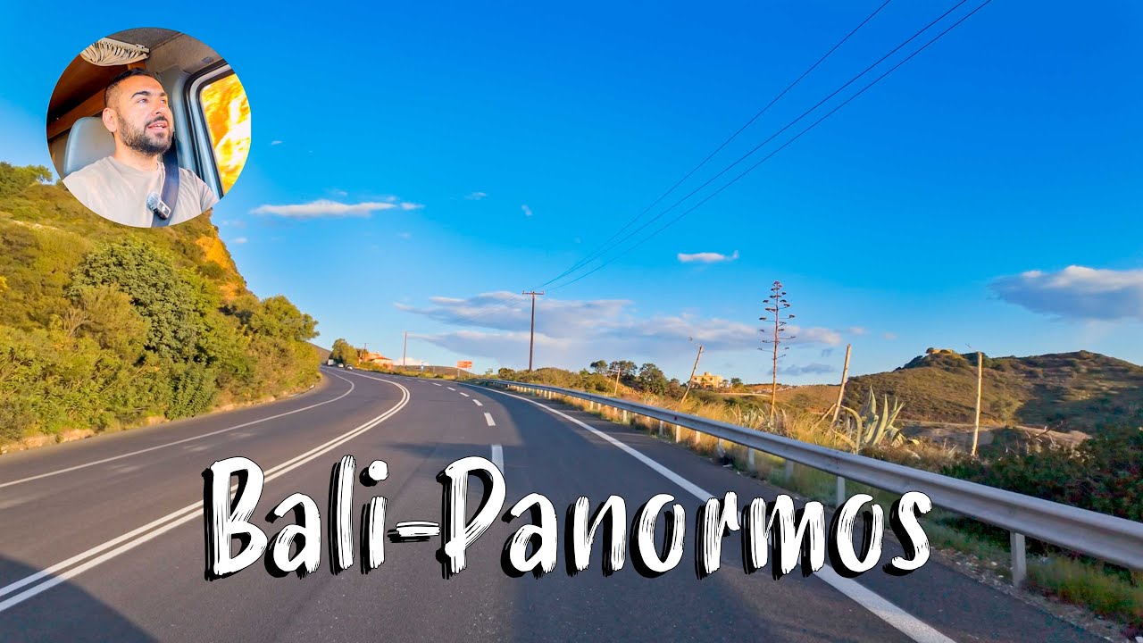Driving from Bali to Panormos, get out and EXPLORE CRETE, Greece travel guide 2025