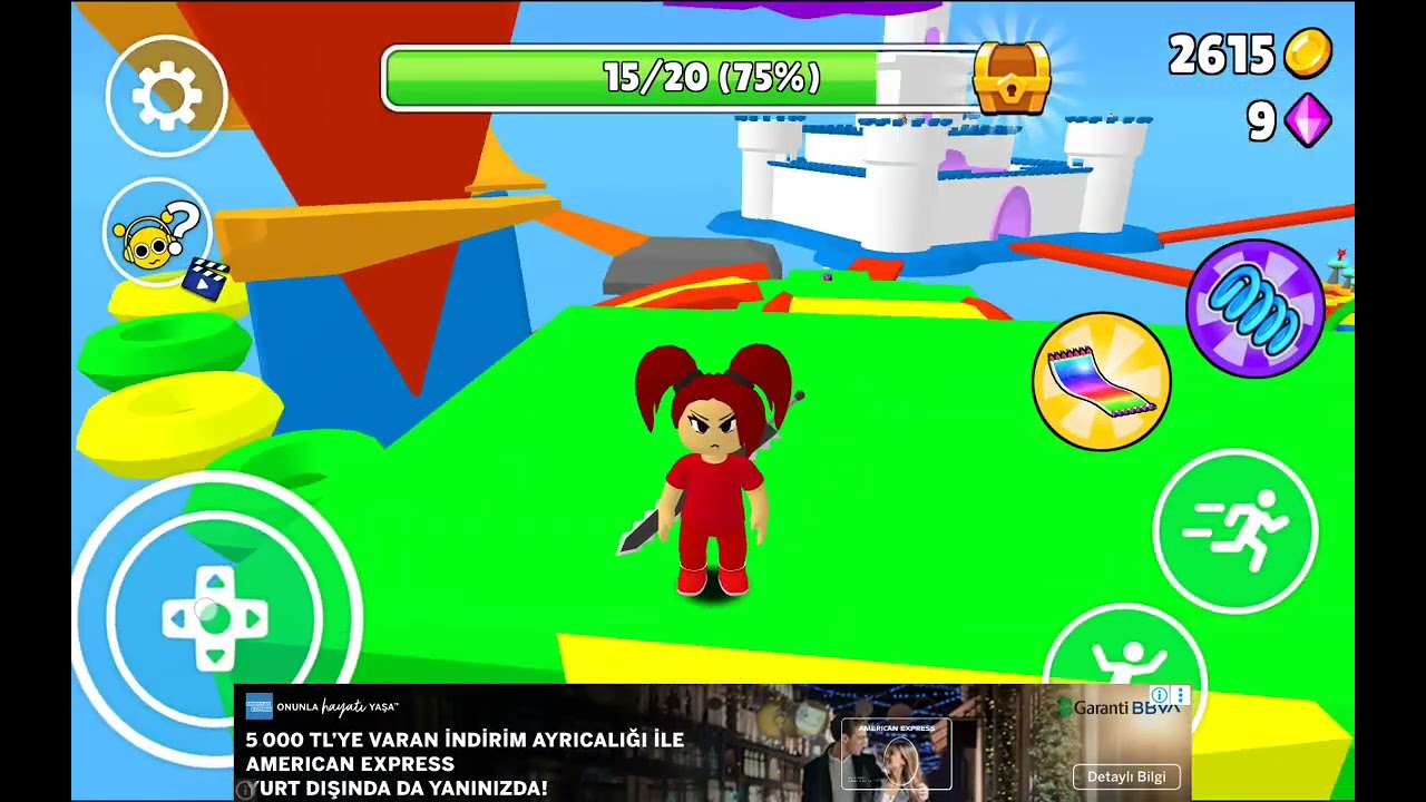 Obby parkour SAKLAMBAÇ kazandım