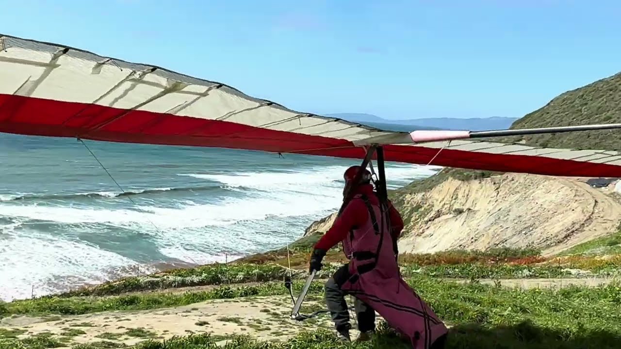 Mussel Rock (Dumps) Hang Gliding By Chris