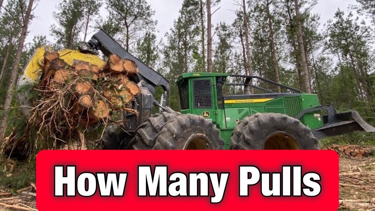 How Many John Deere 748L Drags Make A 30 Ton Load