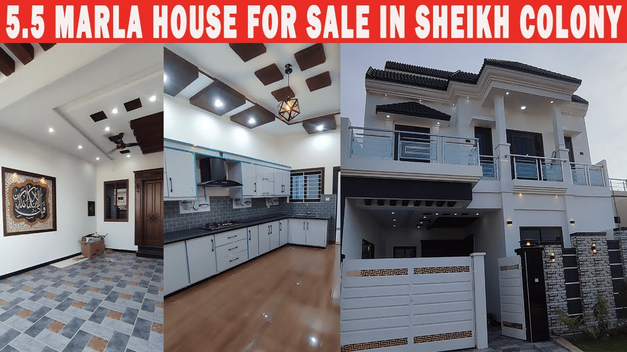 5 5 Marla House For Sale in Sheikh Colony Sialkot
