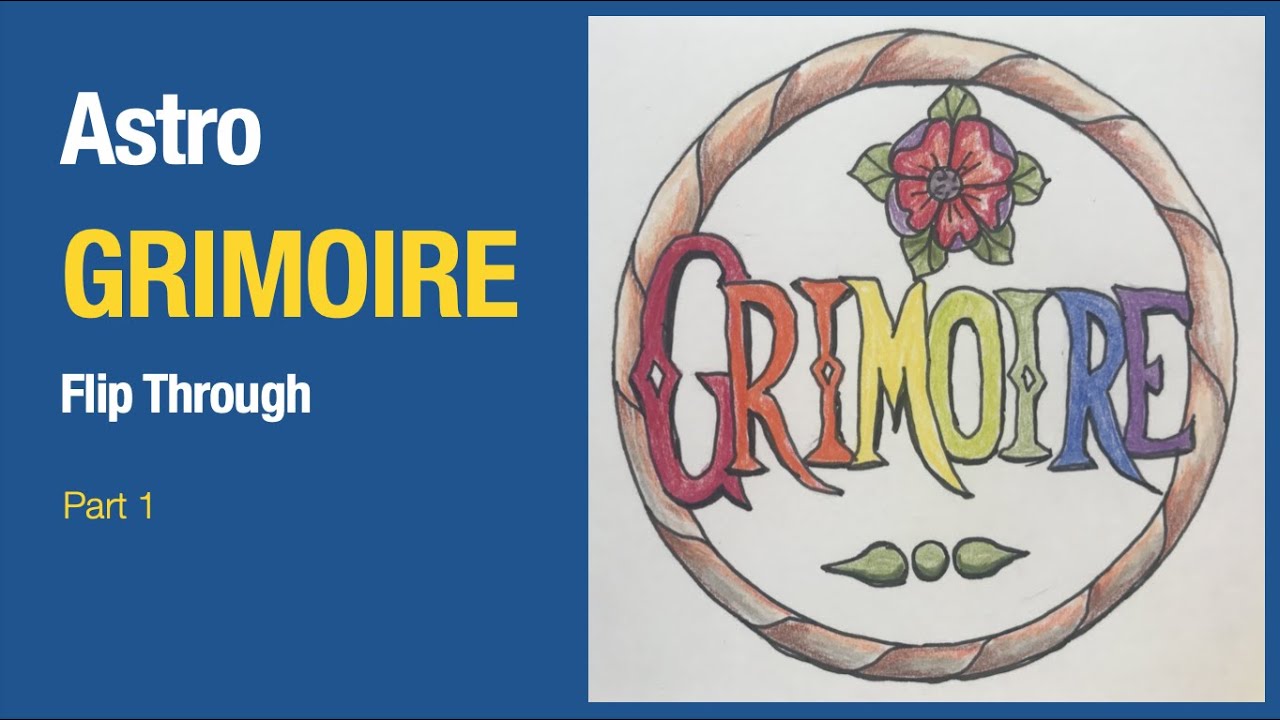 Astro Grimoire Flip Through - Part 1 ⭐️