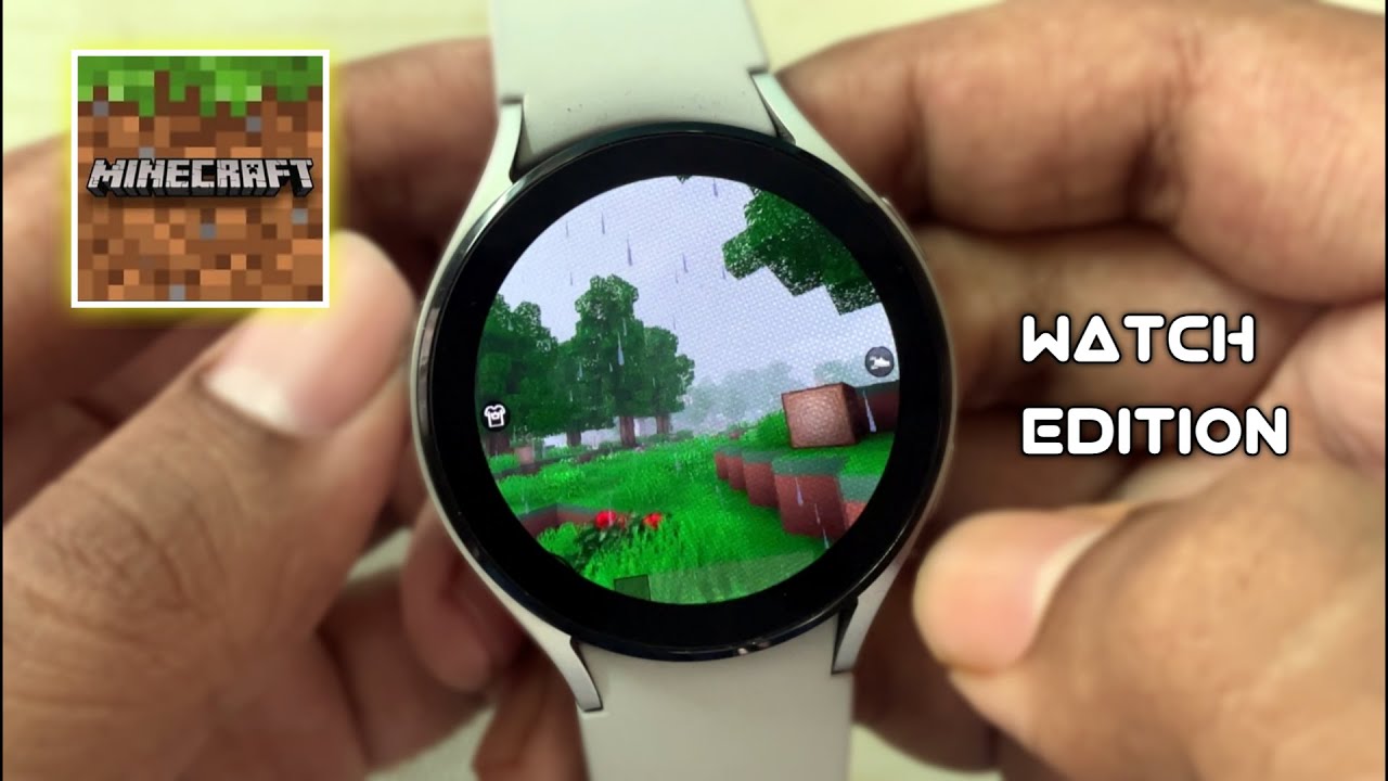 Minecraft on a Smartwatch!