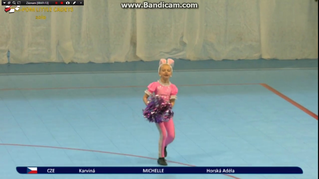 MICHELLE Karviná - Mistryně ČR - Adéla Horská
