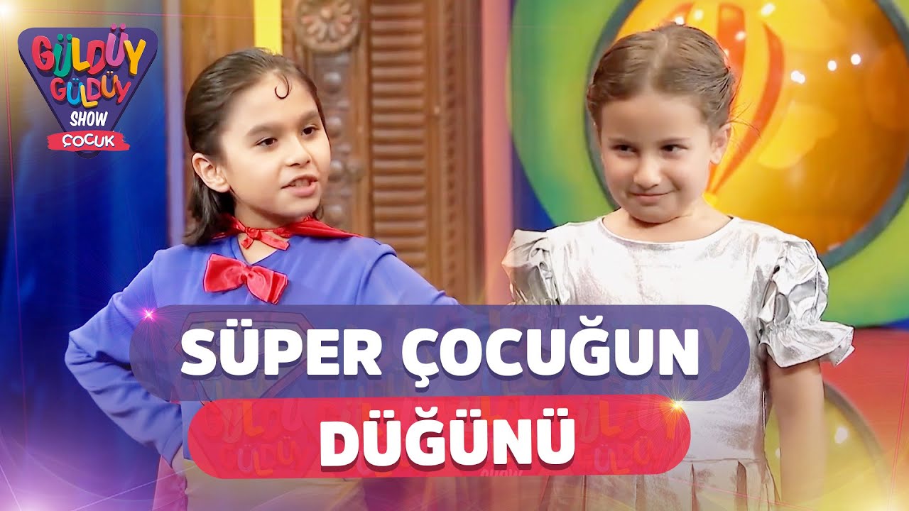 Süper Çocuğun Düğünü | Güldüy Güldüy Show Çocuk