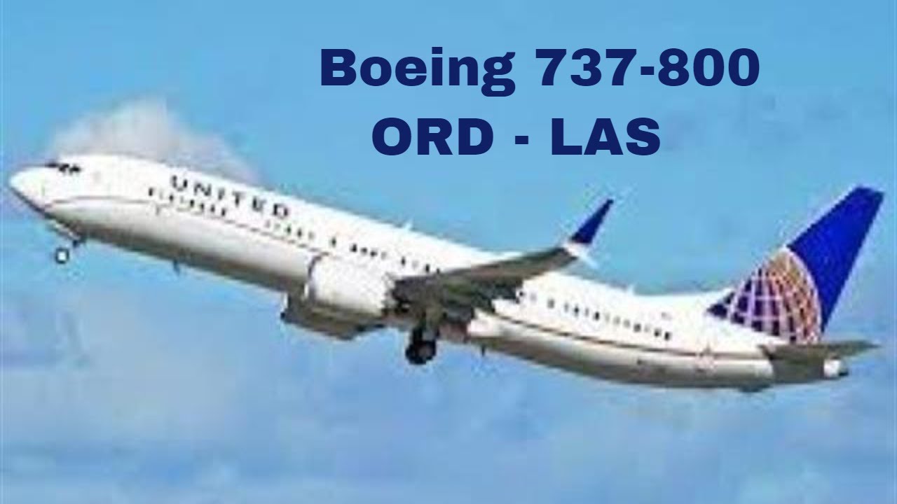 United Flight from Chicago to Las Vegas - Takeoff and Landing | UA2391 | 4K | Applaud Events