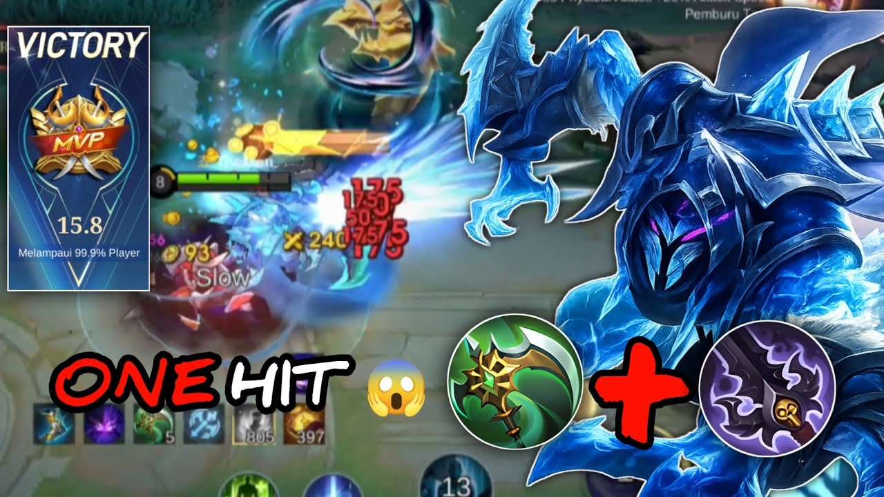 BUILD HELCURT EARLY GAME ONE HIT || BUILD TOP 1 GLOBAL MOBILE LEGENDS