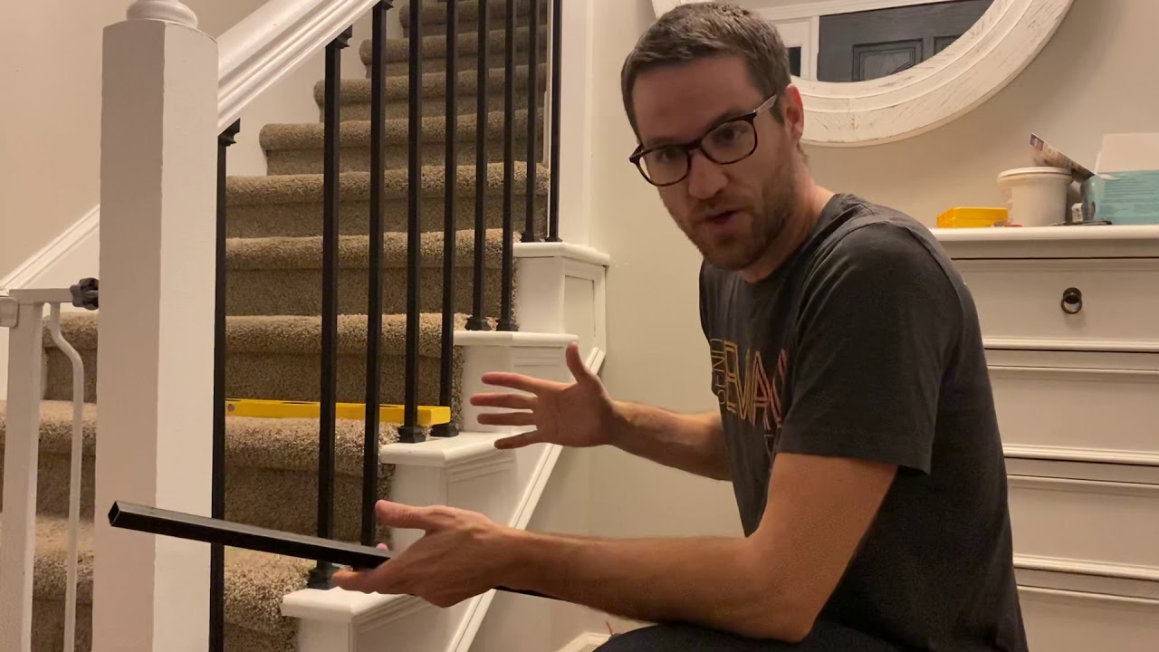 Easy stair baluster replacement how to
