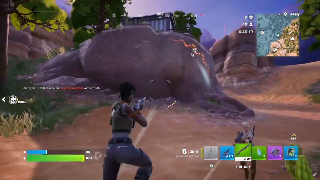 My 2nd time playing fortnite