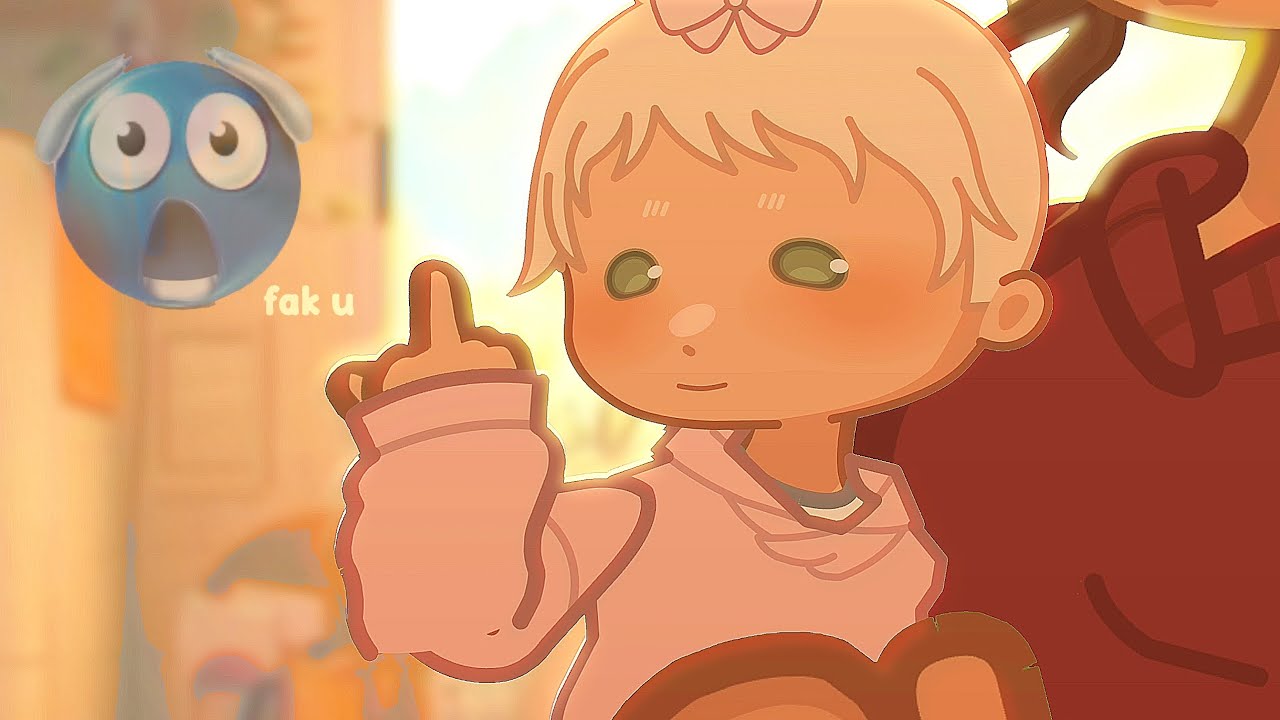 ♡☆ : 𝙃𝙀𝙍 𝙁𝙄𝙍𝙎𝙏 𝙒𝙊𝙍𝘿𝙎.. 🫢😨       ☆♡      [Gacha Life 2]