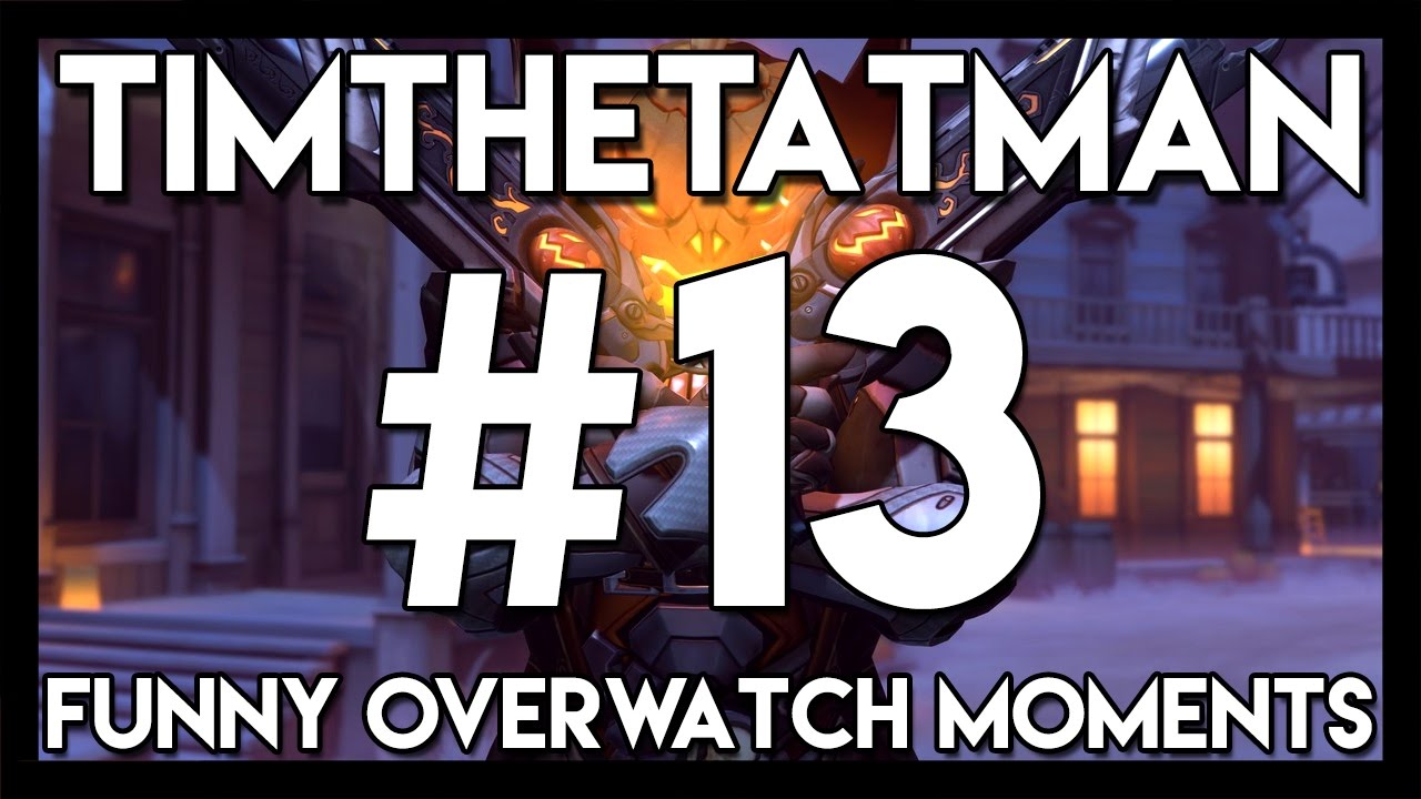 TimTheTatman Overwatch Moments #13 (SPECIAL HALLOWEEN Overwatch Oddshot Compilation)