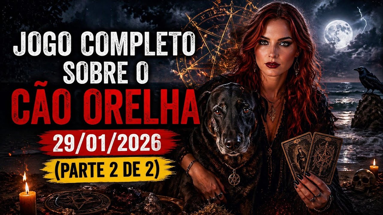 Parte 2/2 Jogo completo de tarot caso orelha 29/01/2026 