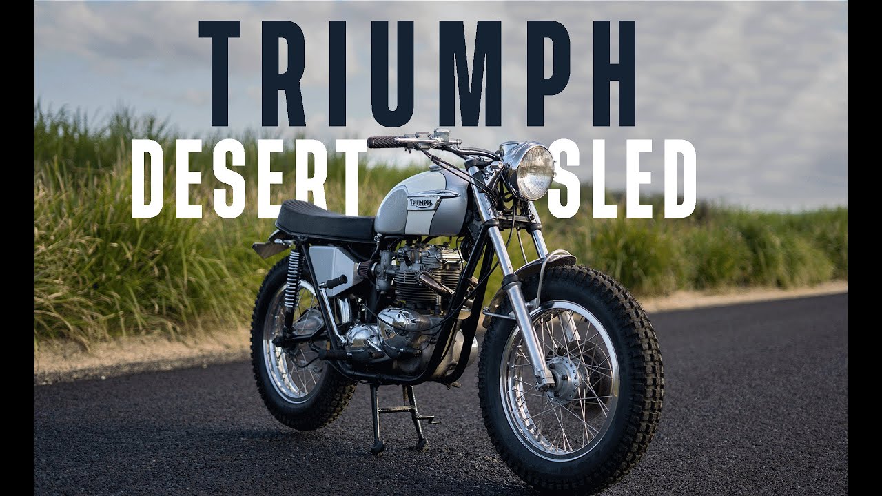 Triumph Bonneville Desert Sled Restoration | Purpose Built Moto