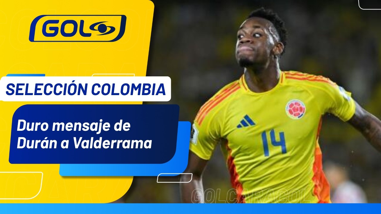 Así fue el cruce de palabras entre Jhon Jáder Durán y Carlos “El Pibe” Valderrama