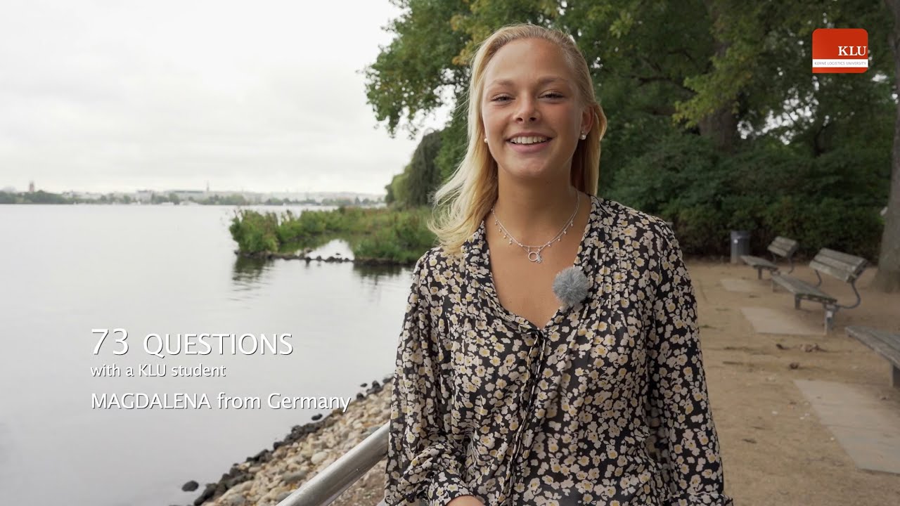 73 questions with a KLU student | Magdalena from Germany