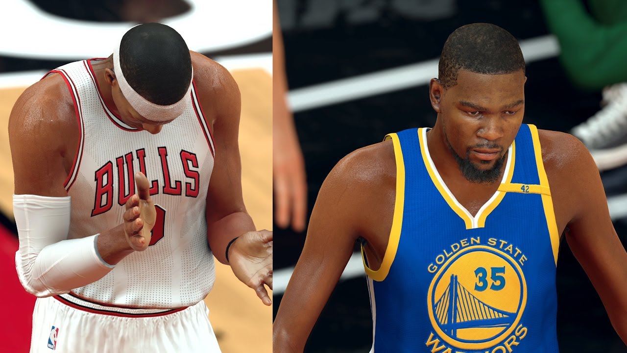 NBA 2K17 4K Play Now - 1st Warriors Opponent! Bulls PS4 Pro