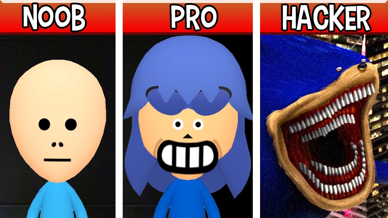 Mii Shin Sonic Tapes : Noob, Pro, HACKER! / (The Sonic Tapes)