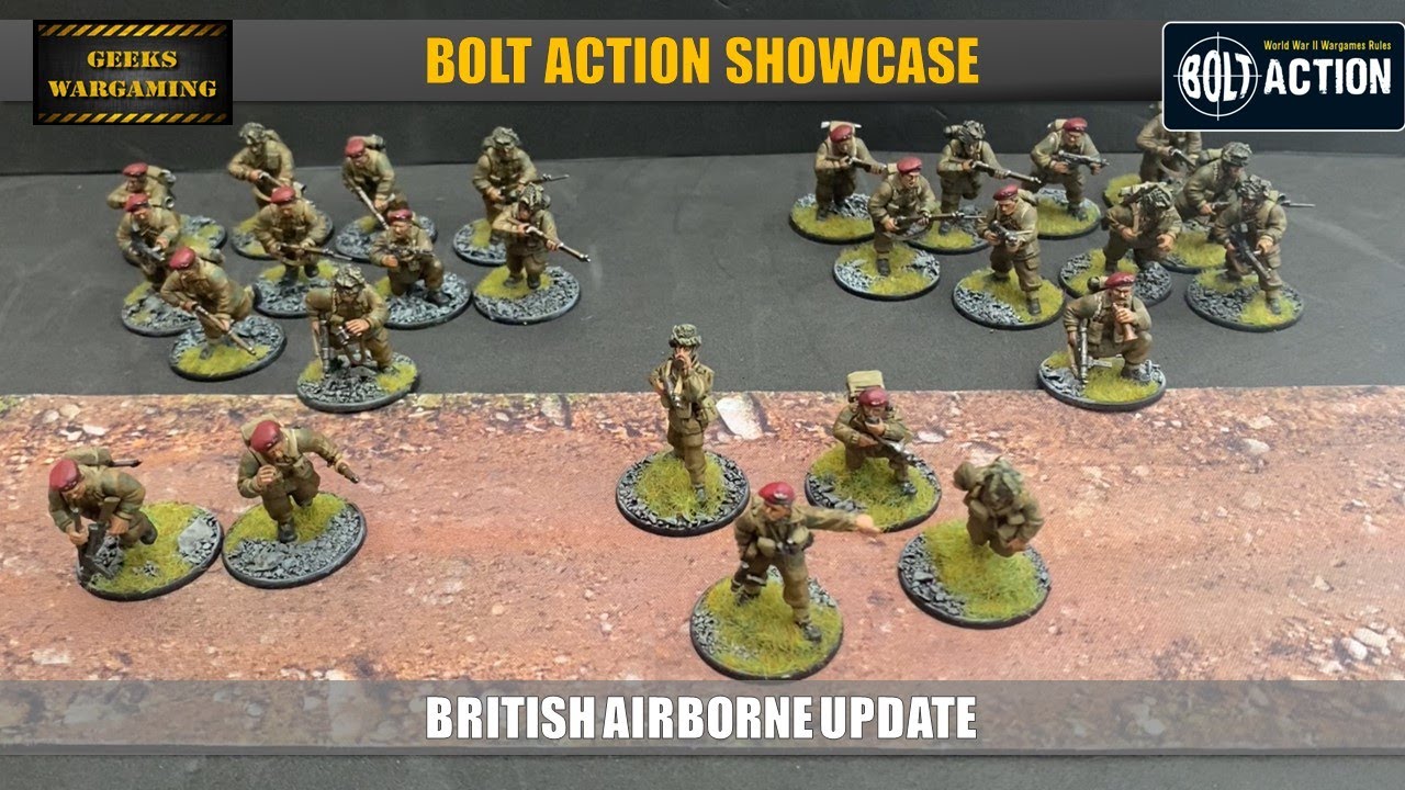 Bolt Action : British Airborne Progress Update