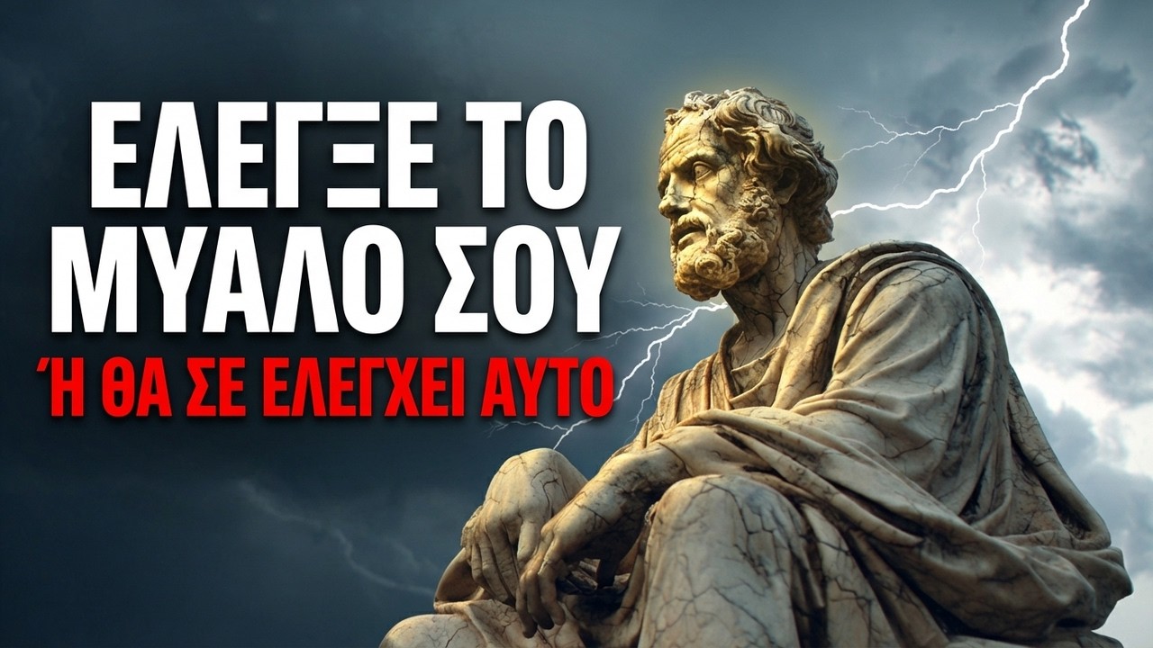 Κυριάρχησε στο μυαλό σου  και Ποτέ Ξανά Δεν Θα Σε Ελέγχουν τα Αρνητικά Συναισθήματα | Στωικισμός!