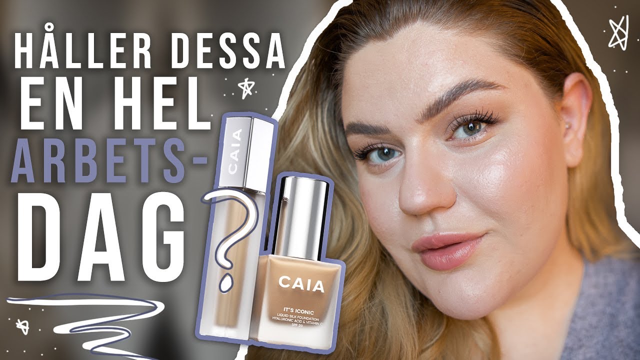 TESTAR CAIAS NYA FOUNDATION & CONCEALER