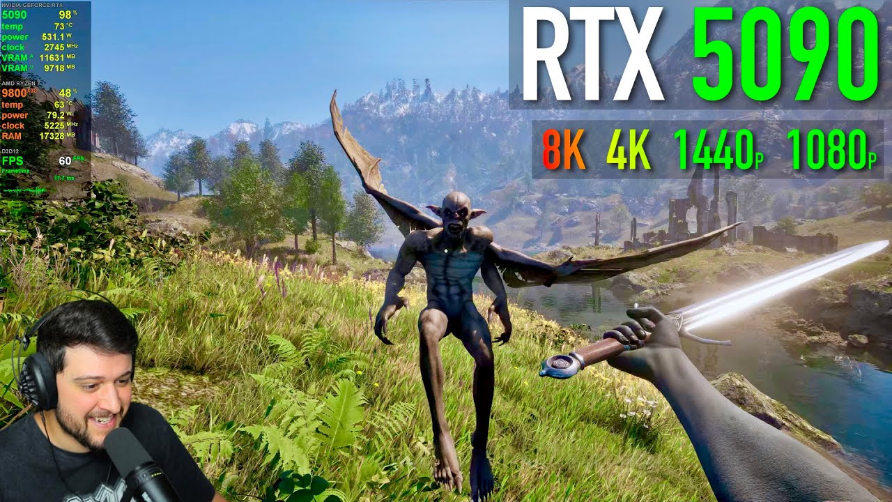 RTX 5090 - The Elder Stutters IV: Oblivion Remastered