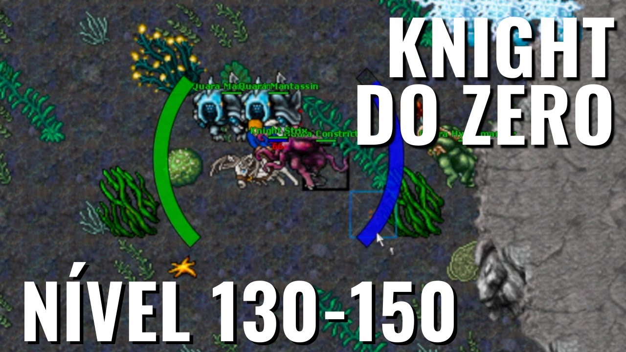HUNT Knight Nível 130-150 - Charlovinho do ZERO
