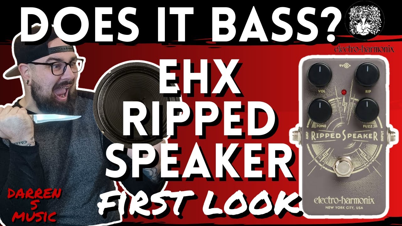 EHX Ripped Speaker FIRST LOOK! | Does It Bass? Ep.9 #electroharmonix #ehx #bassfuzz
