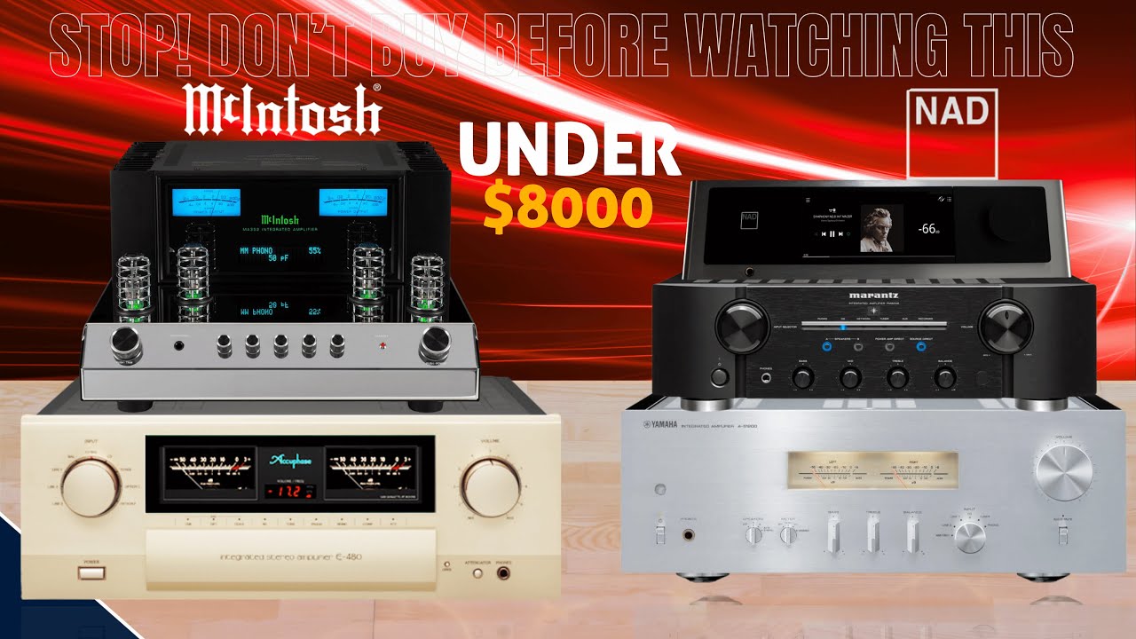 Best Integrated Amplifiers of All Time – McIntosh, Accuphase & More!