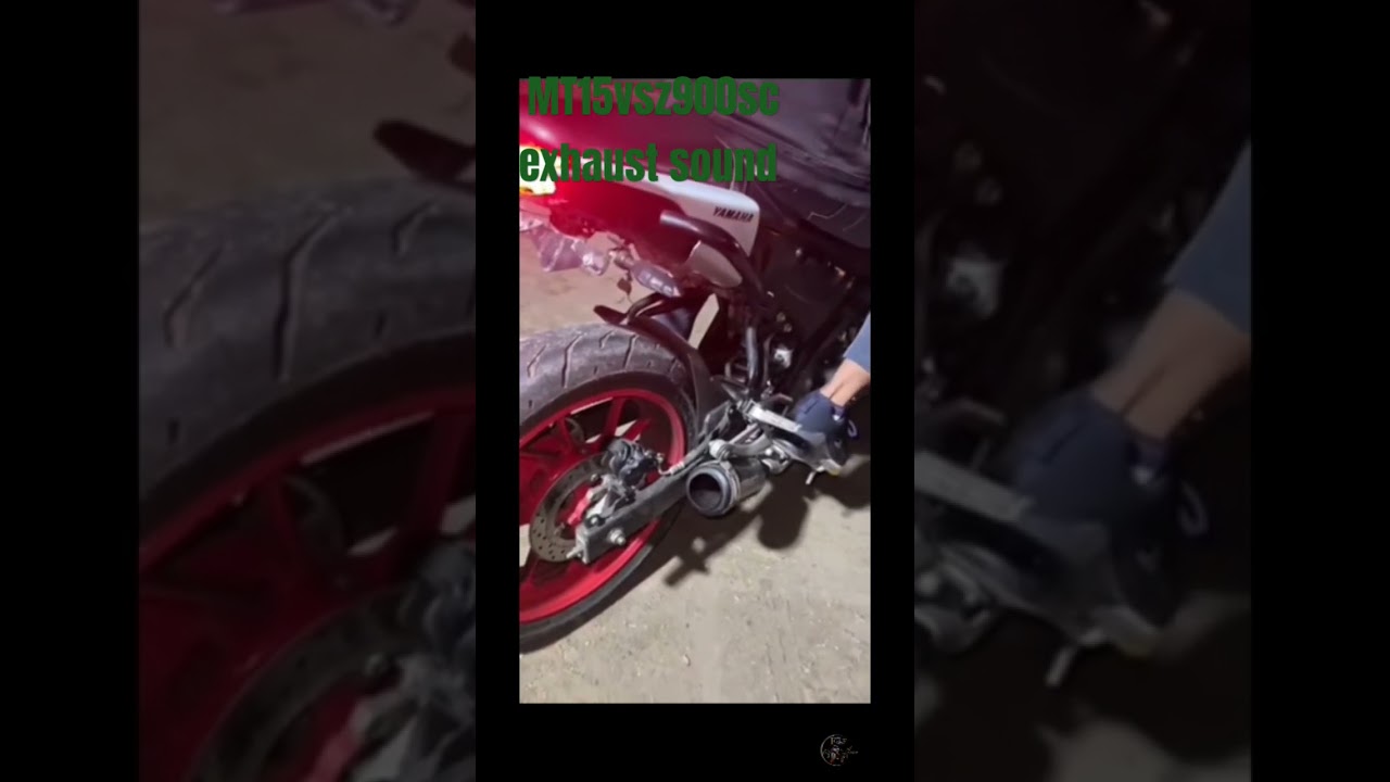 MT15 vs Z900 SC PROJECT EXHAUST SOUND PATAKA 💥💥 #short#exhaust