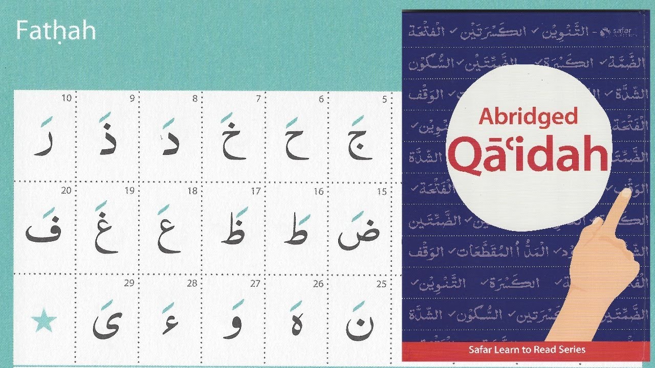 Fathah safar qaidah page 15 Tajweed Tips & Tricks