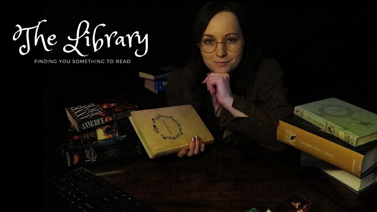 ASMR The Super Slow Library Roleplay ⭐ Soft Spoken ⭐ Book and Paper Sounds