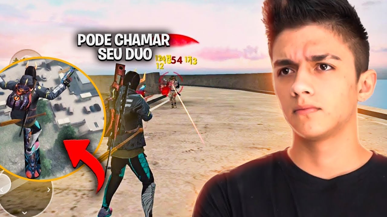 FUI SOLO CONTRA DUO NA RANQUEADA - FREE FIRE