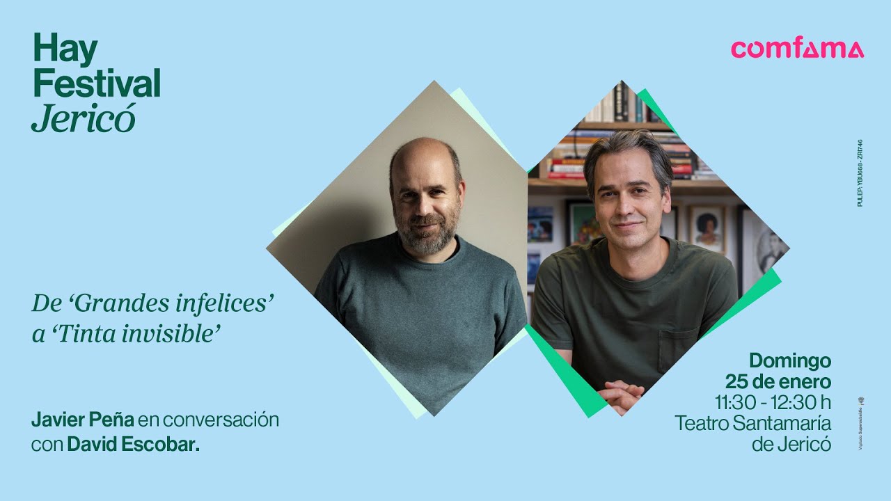 De ‘Grandes infelices’ a ‘Tinta invisible’ | Javier Peña en conversación con David Escobar