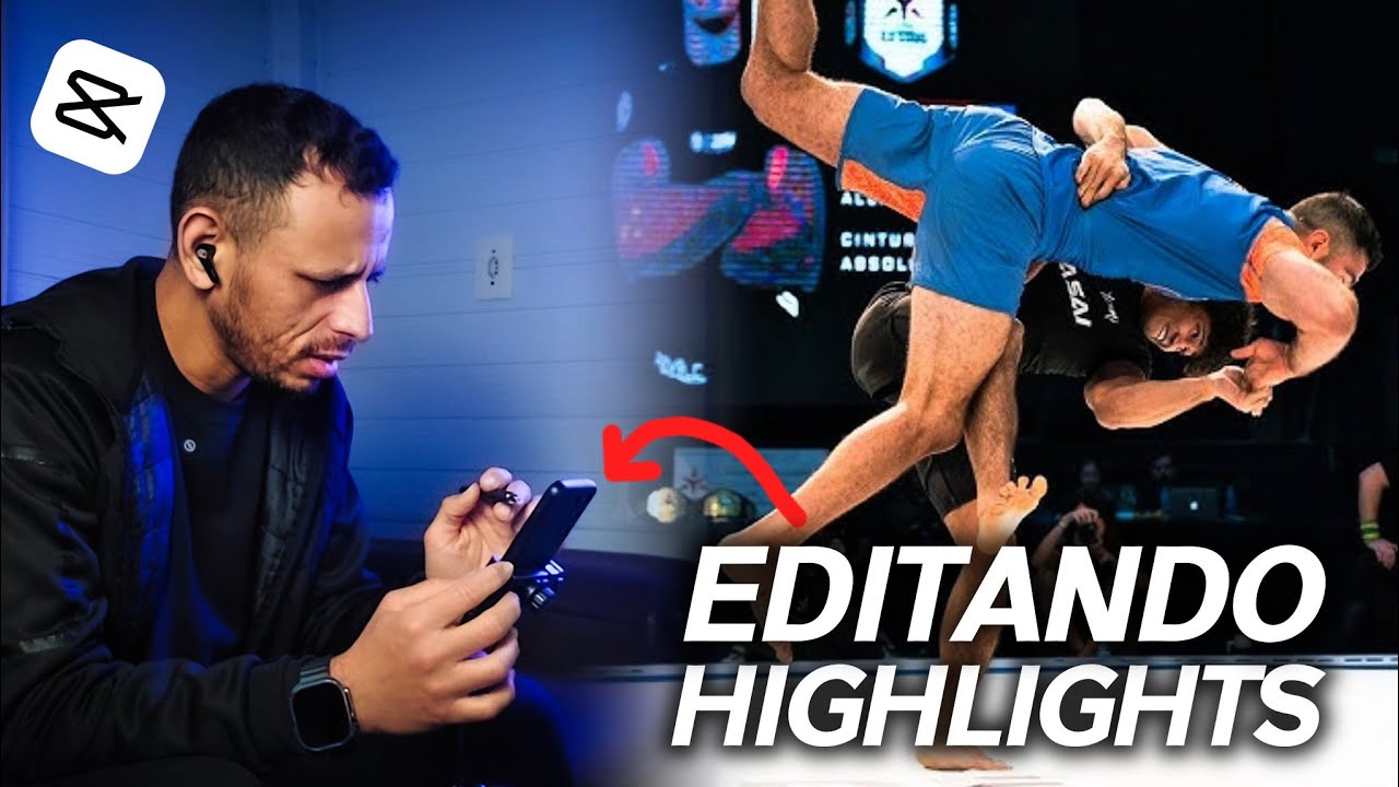 Como Editar Seus HIGHLIGHTS de JIU-JITSU no Celular – Guia Rápido Para Atletas sem complicação 
