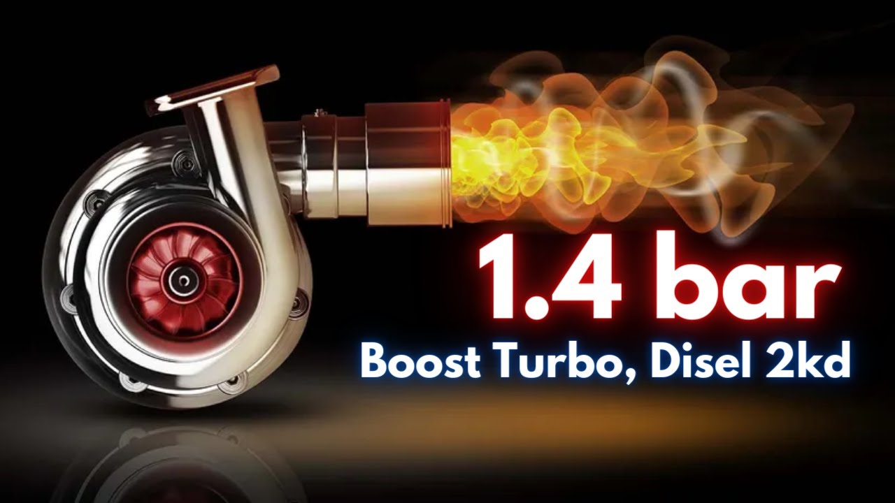 Boost Turbo Naik 1.4 bar - Diesel 2kd-ftv