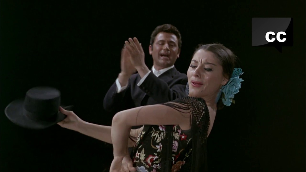 FOSFORITO Y CARMEN ROJAS TANGUILLO FRAGMENTO DE LA PELÍCULA LOS CELOS Y EL DUENDE 1966