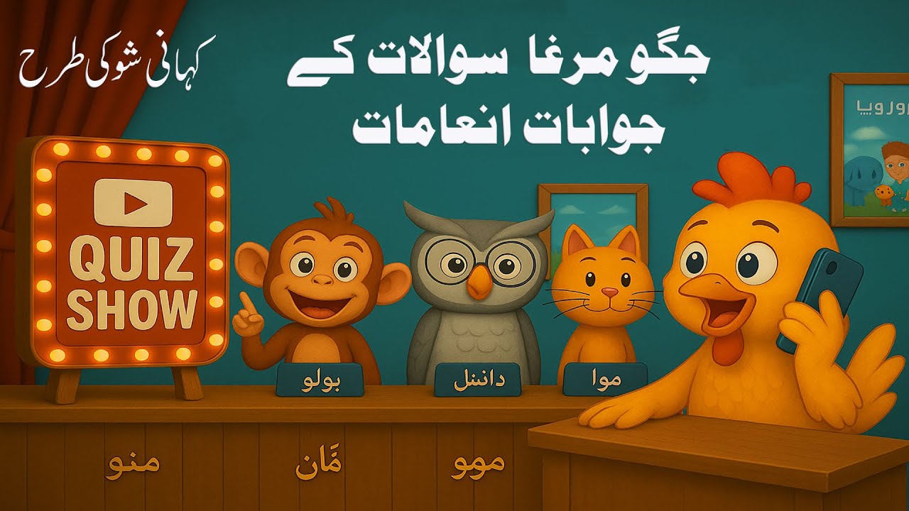 Jaggo Quiz Show|वफादार बंदर और तक़दीरवाला किसान | kahani |Hindi cartoon story|Bijari Entertainment Tv