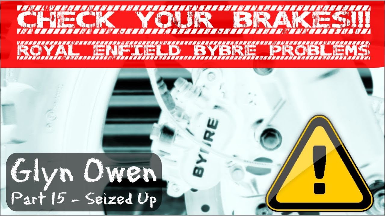 Part 15 - Check Your Brakes Warning!! - Royal Enfield Meteor 350 / Classic 350 / Hunter / Himalayan