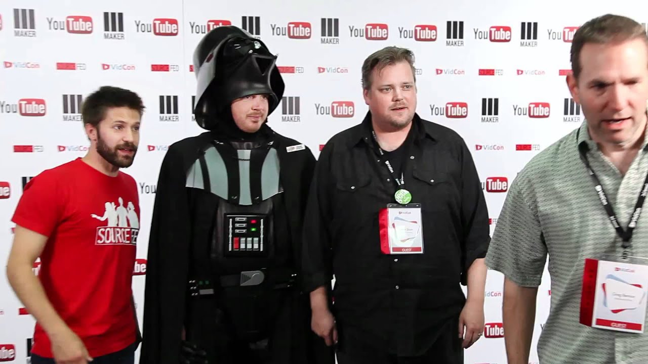 Chad Vader backstage at Vidcon 2012