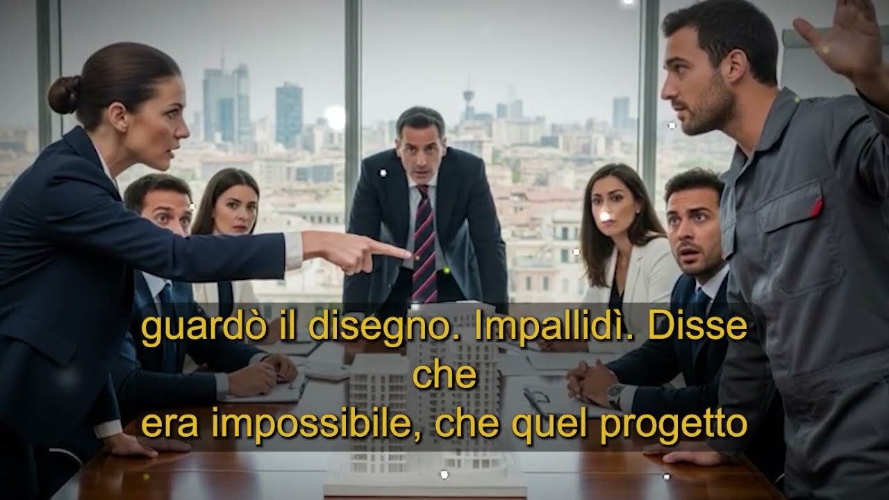 ＂Portate Il Vero Architetto＂ — Tutti Si Paralizzarono Quando Videro Il Bidello Alzare La Mano