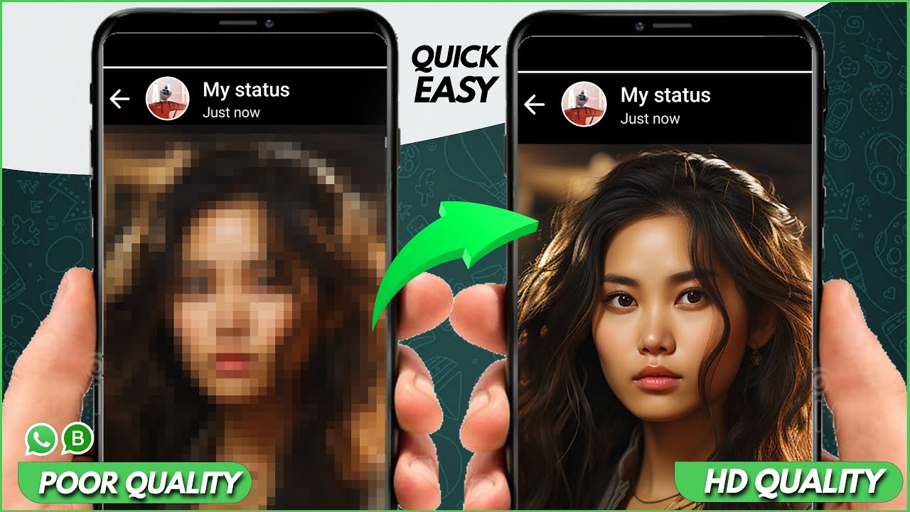 Как загрузить HD-фото и видео в статус WhatsApp без потери качества