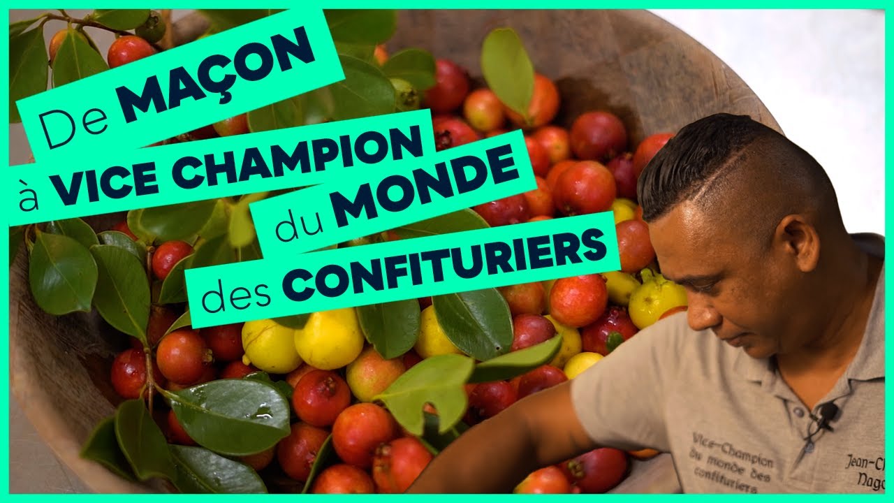De maçon à vice-champion du monde des confituriers ! La Réunion lé là