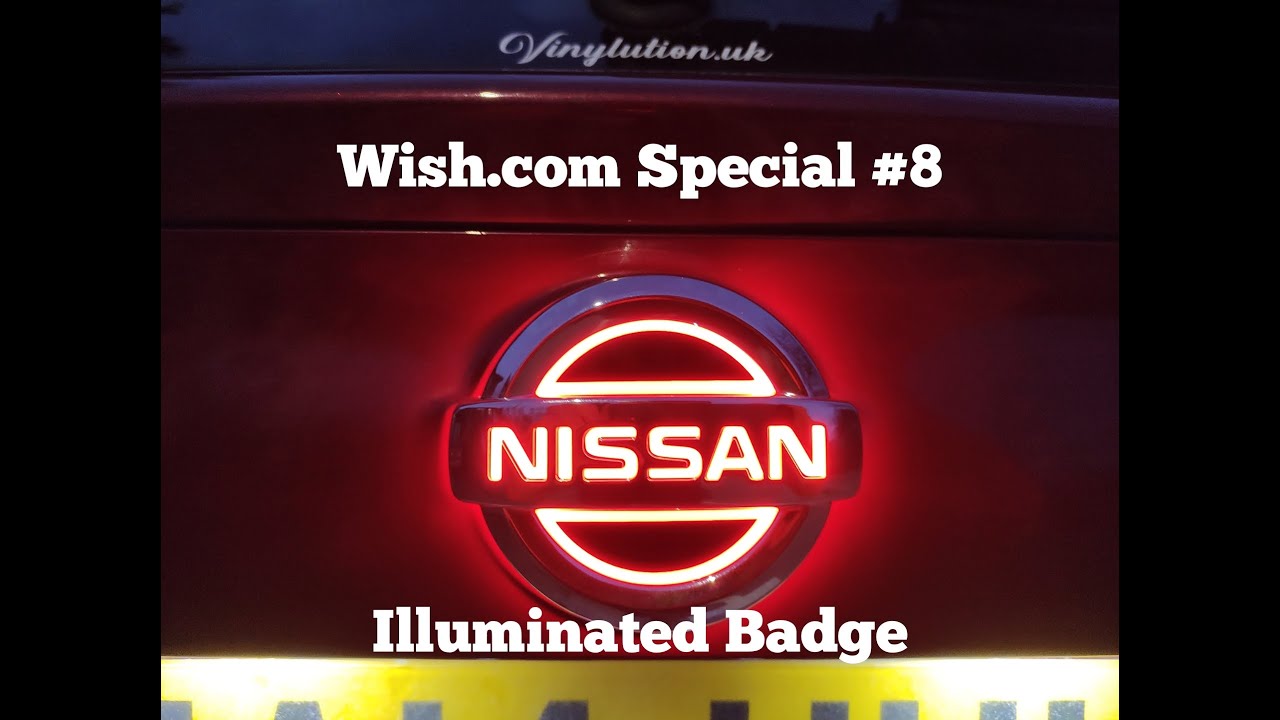 Wish.com Qashqai Products #8 - LED Rear Badge