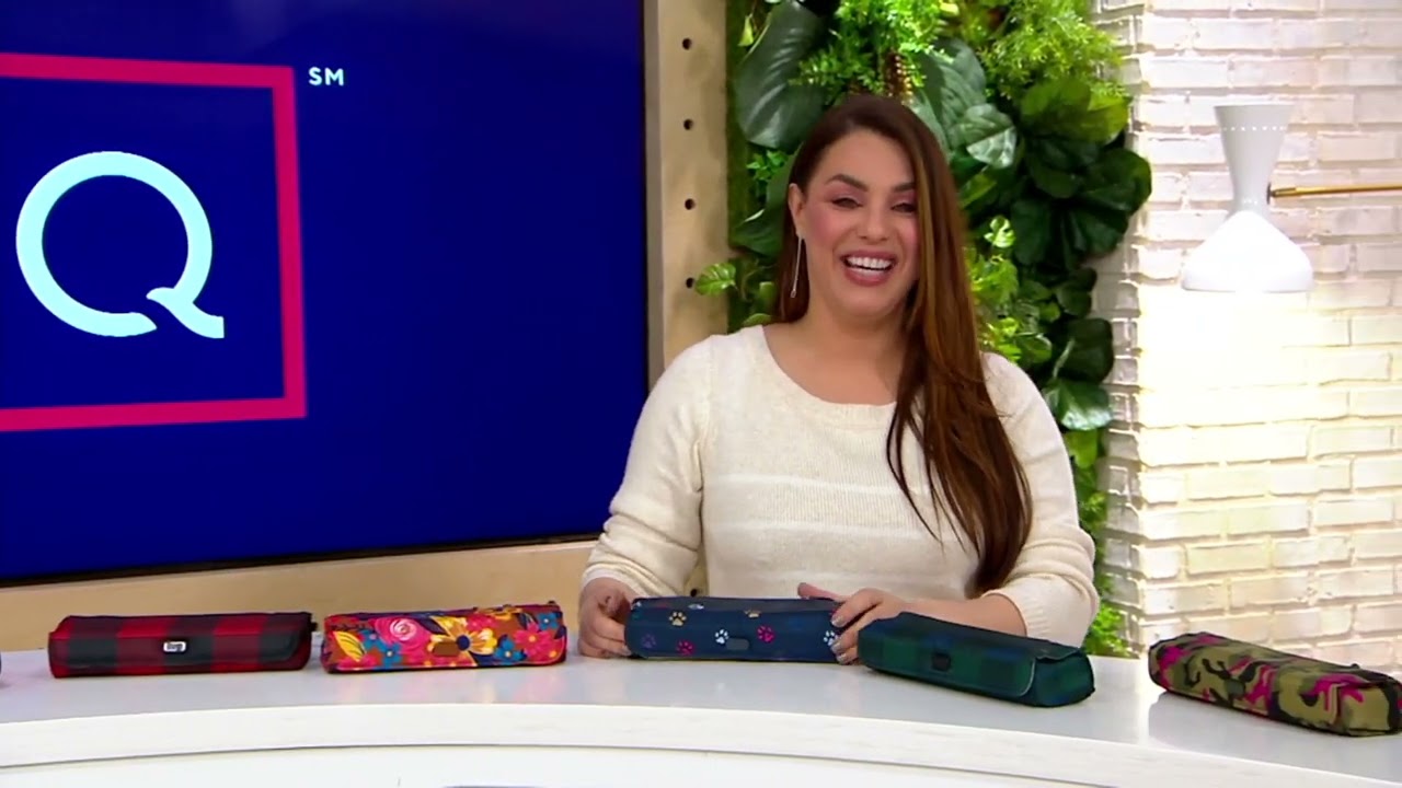 Lug Pill Organizer Case with Zip Pocket - Choo Choo XL on QVC