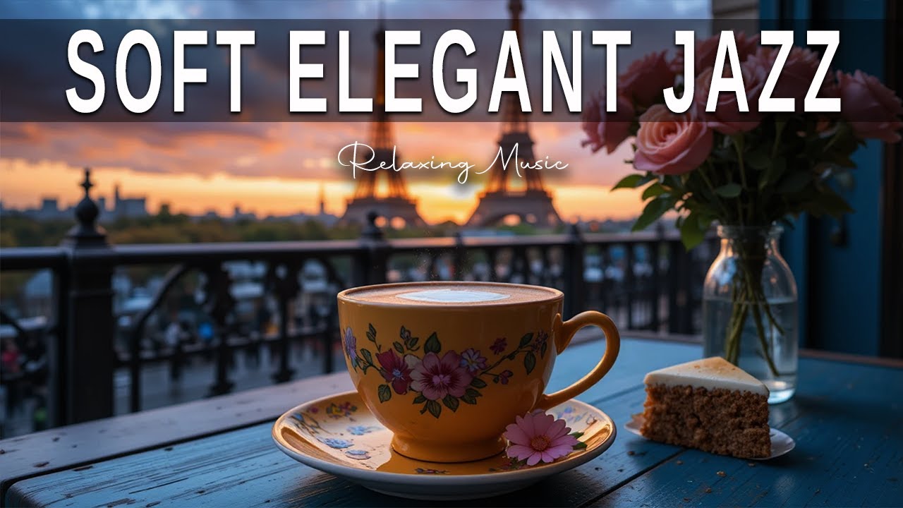 Soft Elegant Jazz ☕ Bossa Nova instrumental for Holiday, Studying and Great Moods