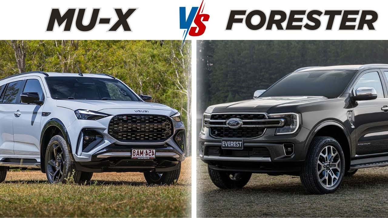 2025 Isuzu MU-X vs Ford Everest: Ultimate 7-Seat SUV Comparison!